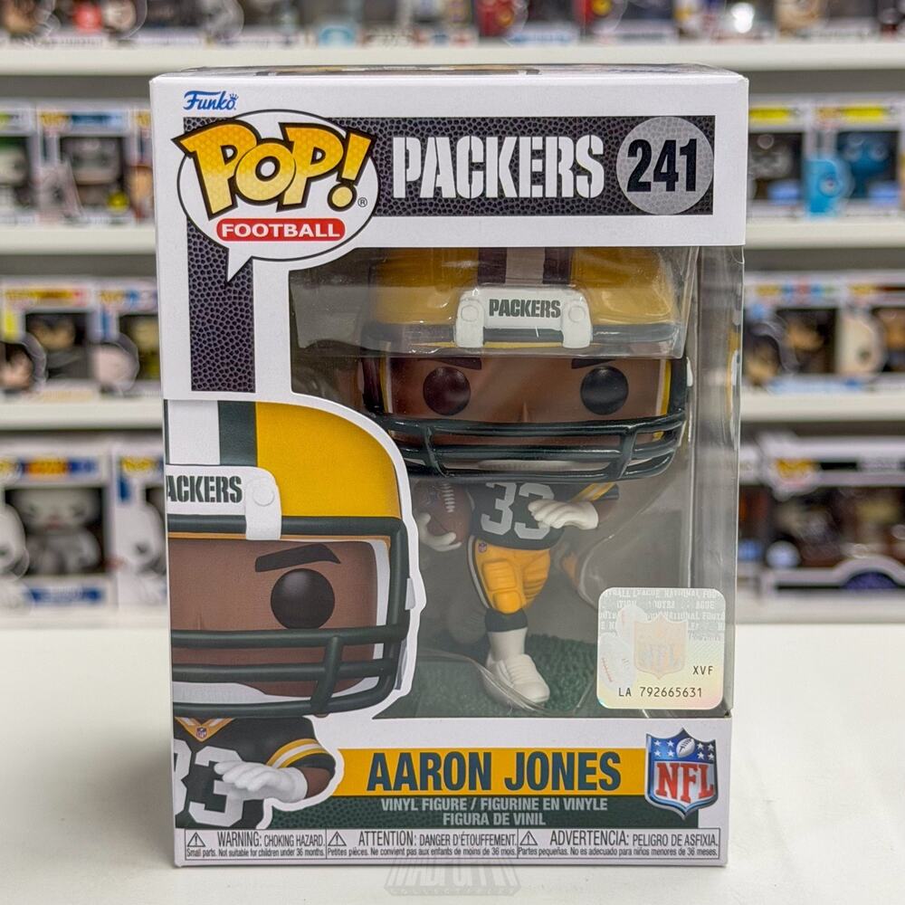 Funko Pop NFL Football Green Bay Packers Aaron Jones 241 Running Back Toy Figure